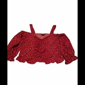 Top Shop Crop Top Size 8